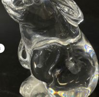 Baccarat Fine French Crystal Rabbit